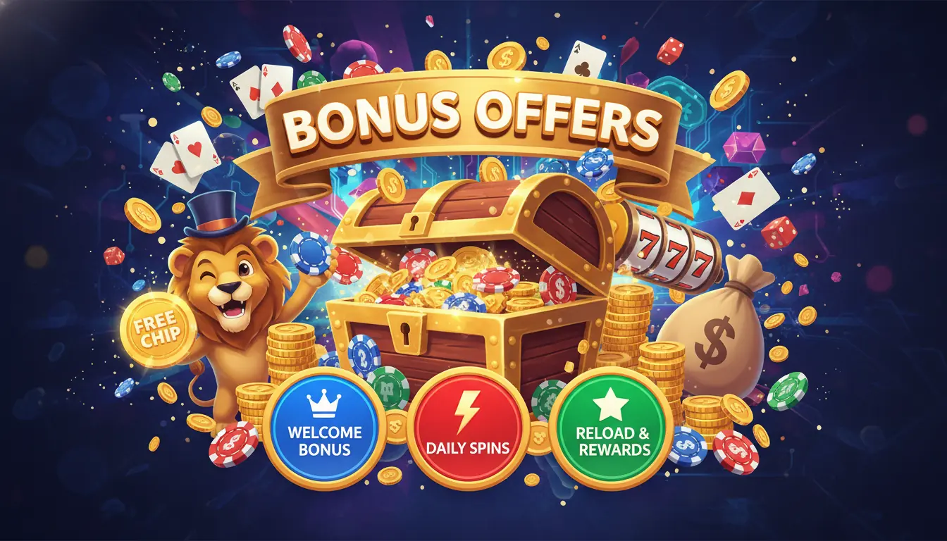 Bonus offers Tosi casino